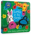 Cover: Rumble in the Jungle Board Book - Orchard Books