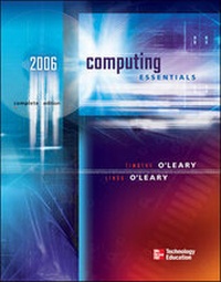 Enlarge image Cover: Computing Essentials 2006 - Irwin Professional Publishing