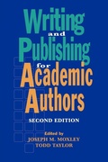 Cover: Writing and Publishing for Academic Authors - Rowman & Littlefield Publishers