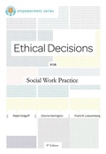 Cover: Brooks/Cole Empowerment Series: Ethical Decisions for Social Work Practice - Brooks/Cole