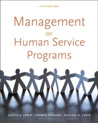 Enlarge image Cover: Management of Human Service Programs - Brooks/Cole