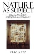 Cover: Nature as Subject - Rowman & Littlefield Publishers