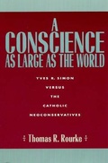 Cover: A Conscience as Large as the World - Rowman & Littlefield Publishers