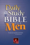 Cover: Daily Study Bible for Men - Tyndale House Publishers