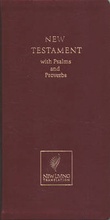 Abbildung von: Pocket Thinline New Testament Psalms and Proverbs-Nlt - Tyndale House Publishers