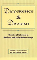 Cover: Difference and Dissent - Rowman & Littlefield