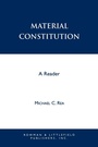 Cover: Material Constitution - Rowman & Littlefield Publishers