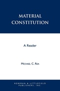 Cover: Material Constitution - Rowman & Littlefield Publishers