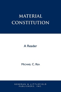 Enlarge image Cover: Material Constitution - Rowman & Littlefield Publishers