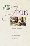 Cover: One Year with Jesus - Tyndale House Publishers