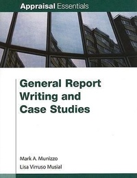 Enlarge image Cover: General Report Writing and Case Studies - Appraisal Essentials