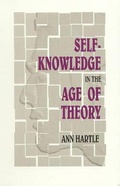 Cover: Self-Knowledge in the Age of Theory - Rowman & Littlefield Publishers