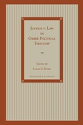Cover: Justice v. Law in Greek Political Thought - Rowman & Littlefield Publishers
