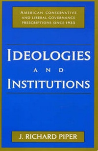 Abbildung von: Ideologies and Institutions - Rowman & Littlefield Publishers
