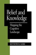 Cover: Belief and Knowledge - Rowman & Littlefield Publishers