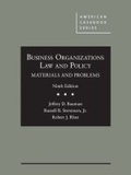 Cover: Business Organizations Law and Policy - West Academic Press