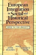 Cover: European Integration in Social and Historical Perspective - Rowman & Littlefield Publishers