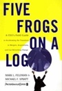 Cover: Five Frogs on a Log - HarperCollins
