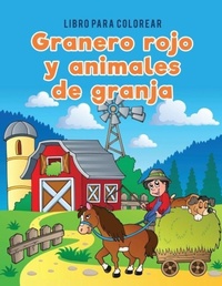 Abbildung von: Libro para colorear granero rojo y animales de granja - Coloring Pages for Kids