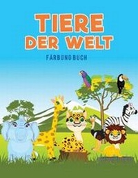 Abbildung von: Tiere der Welt Faerbung Buch - Coloring Pages for Kids