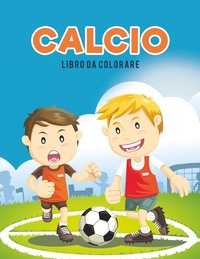 Abbildung von: Calcio libro da colorare - Coloring Pages for Kids