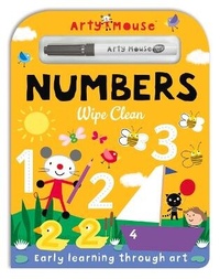 Enlarge image Cover: Arty Mouse Wipe Clean Numbers - Imagine That