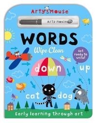 Enlarge image Cover: Arty Mouse Wipe Clean Words - Imagine That