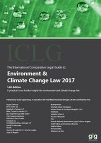 Bild: The International Comparative Legal Guide: Environment & Climate Change Law 2017 - Global Legal Group Ltd