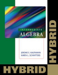 Enlarge image Cover: Intermediate Algebra: Hybrid - Cengage Learning, Inc