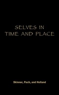 Cover: Selves in Time and Place - Rowman & Littlefield Publishers