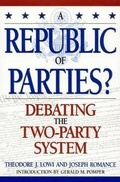 Cover: A Republic of Parties? - Rowman & Littlefield