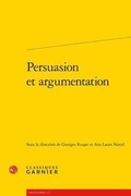 Cover: Persuasion Et Argumentation - Classiques Garnier