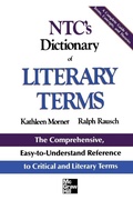 Cover: NTC's Dictionary of Literary Terms - NTC Publishing Group,U.S.