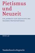 Cover: Pietismus und Neuzeit Band 42 - 2016 - Vandenhoeck & Ruprecht
