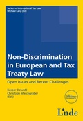 Cover: Non-Discrimination in European and Tax Treaty Law - Linde