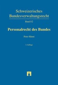 Cover: Personalrecht des Bundes - Helbing & Lichtenhahn