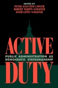 Cover: Active Duty - Rowman & Littlefield Publishers