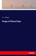 Cover: Songs of Many Days - Hansebooks