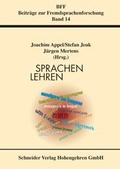 Cover: Sprachen Lehren - wbv Media