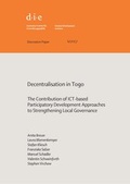 Cover: Decentralisation in Togo - German Institute of Development and Sustainability (IDOS) gGmbH