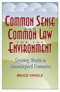 Enlarge image Cover: Common Sense and Common Law for the Environment - Rowman & Littlefield