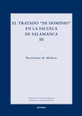 Bild: El tratado "de dominio" en la escuela de Salamanca III - EUNSA. EDICIONES UNIVERSIDAD DE NAVARRA, S.A.