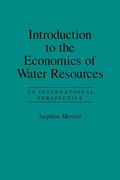 Cover: Introduction to the Economics of Water Resources - Rowman & Littlefield Publishers