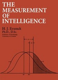 Enlarge image Cover: The Measurement of Intelligence - Kluwer Academic Publishers