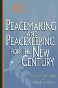 Cover: Peacemaking and Peacekeeping for the New Century - Rowman & Littlefield Publishers