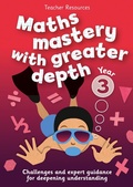 Cover: Year 3 Maths Mastery with Greater Depth - HarperCollins