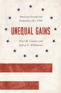 Cover: Unequal Gains - Princeton University Press