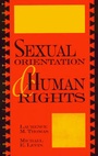 Cover: Sexual Orientation and Human Rights - Rowman & Littlefield