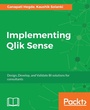 Cover: Implementing Qlik Sense - Packt Publishing