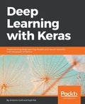 Cover: Deep Learning with Keras - Packt Publishing